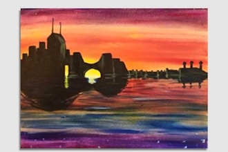 All Ages Paint Nite: Music City Skyline